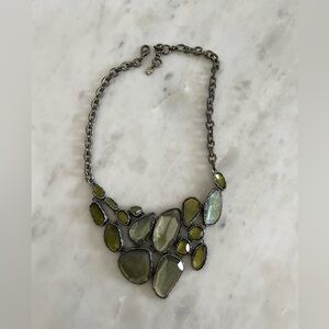 Lucky vintage green necklace